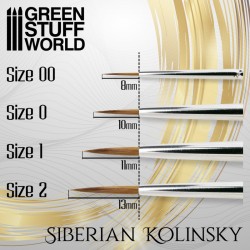 GOLD SERIES Pinceau Kolinsky Sibérien - 00 - Peintures (-20%)