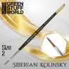 GOLD SERIES Pinceau Kolinsky Sibérien - 2 - Peintures (-20%)