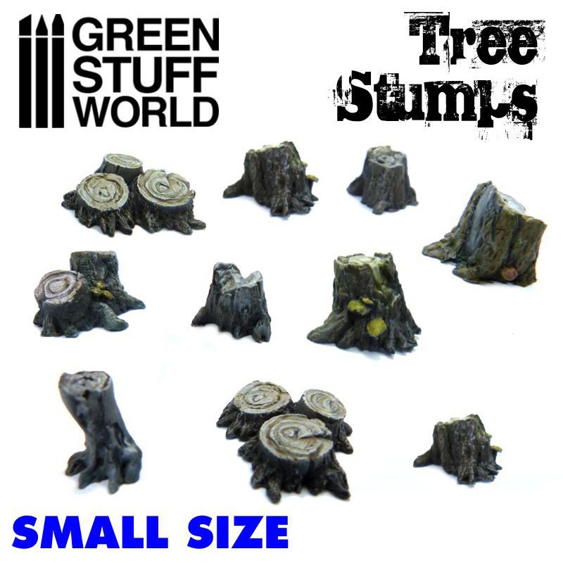 Petites Souches d'Arbres - Résine (-5%) Petites Souches d'Arbres - Résine (-5%)
