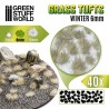 Touffes d'herbe (6mm) - Blanc Hiver - Flocage (-10%)