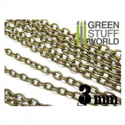 Chaine de Modelisme 3 mm - 1 mètre - Décors - Résines (-10%)