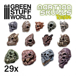 Crânes d'Aliens - Décors - Résines (-5%)