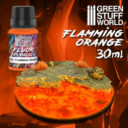 Splash Gel - Orange Flamboyant - Peintures Effets