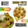 Touffes de Buissons (6mm) - Orange - Flocage (-10%)
