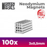 Aimants Néodymes 3x0.5mm (X100) (N52) - Outil de Travail (-10%)