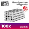 Aimants Néodymes 5x2mm (X100) (N52) - Outil de Travail (-10%)
