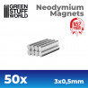 Aimants Néodymes 3x0.5mm (X50) (N52) - Outil de Travail (-10%)