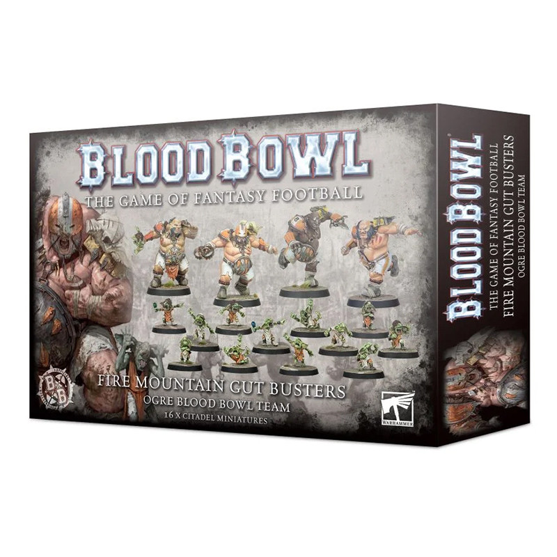 Équipe d'Ogres - Blood Bowl (Fire Mountain Gut Busters)