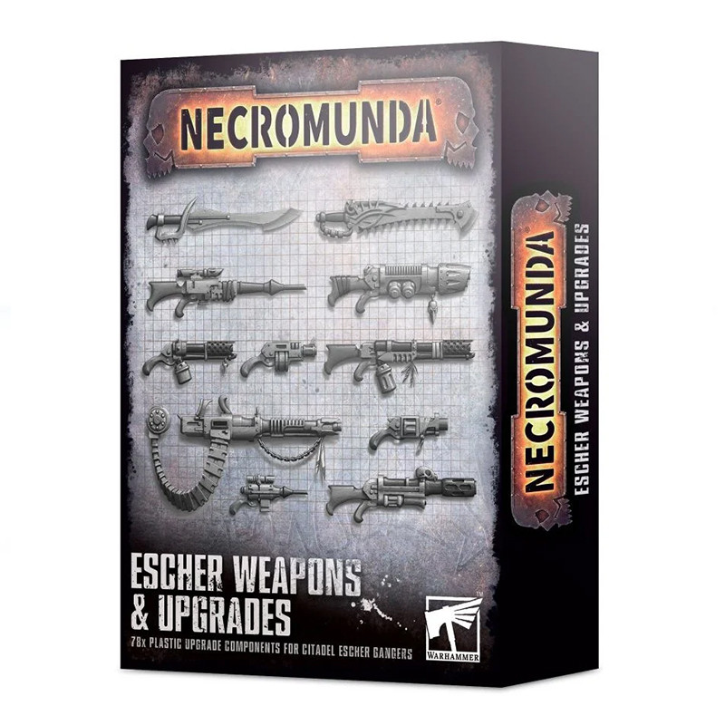 Armes et améliorations Escher - Necromunda
