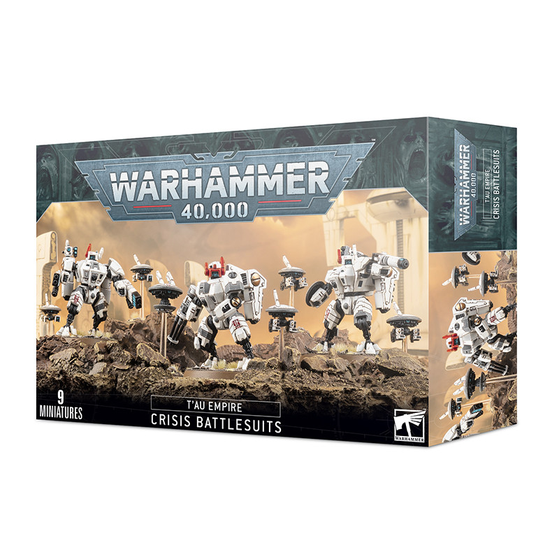 Équipe d’Exo-Armures XV8 Crisis - T'au Empire Équipe d’Exo-Armures XV8 Crisis - T'au Empire