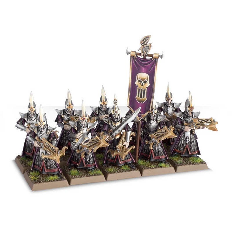 Unité Warhammer Fantasy : 10 Dreadspears / Darkshards / Bleakswords (Dark Elves / Darkling Covens) Neuf